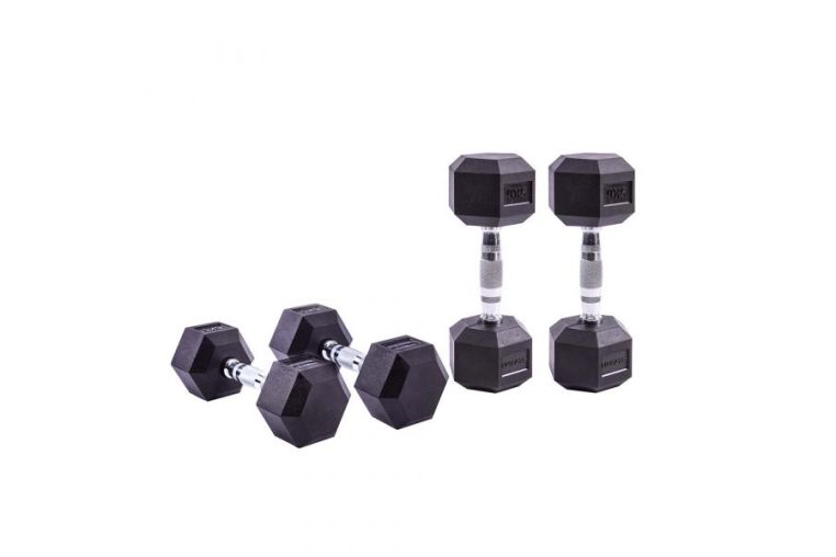 Гексагональные гантели 7,5кг Live Pro Hex Dumbbell LP8005-7.5, пара 