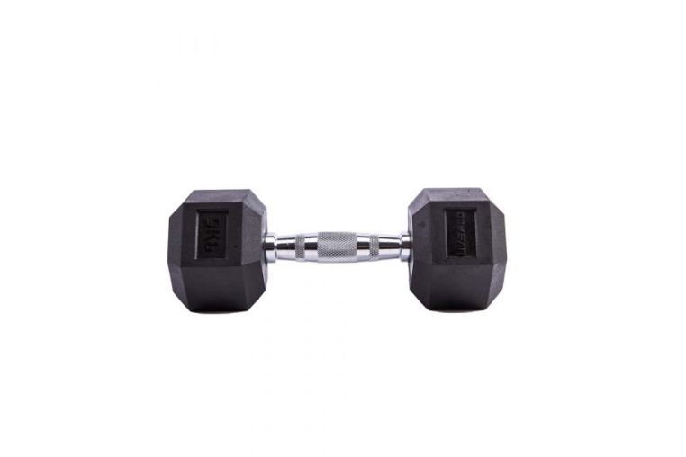 Гексагональные гантели 20кг Live Pro Hex Dumbbell LP8005-20, пара фото 5