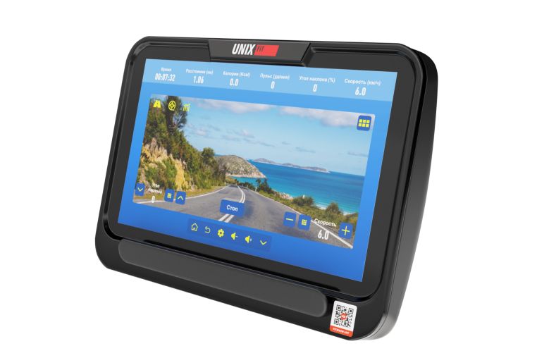 Беговая дорожка UnixFit T-1550 PRO (18,5" TFT) TDT1550PRO18 фото 7