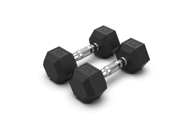 Гантель неразборная гексагональная 7 кг VictoryFit VF-H070 