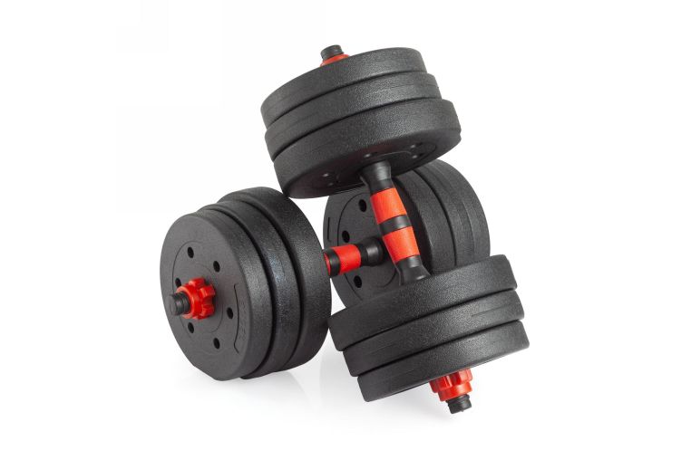 Гантели разборные с грифом, 20 кг (2 шт х 10 кг) VictoryFit VF-DC200 