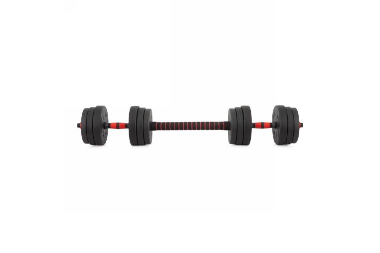 Гантели разборные с грифом, 20 кг (2 шт х 10 кг) VictoryFit VF-DC200 фото 2