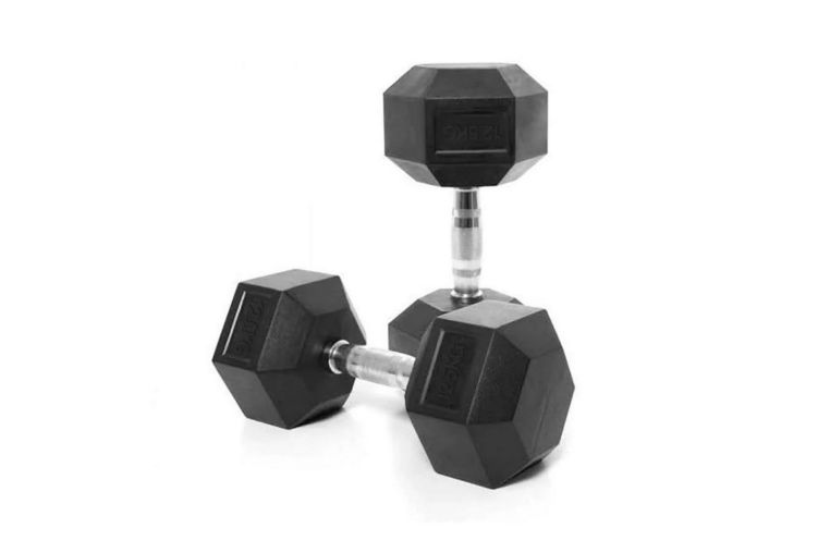 Гантель неразборная гексагональная 17,5 кг VictoryFit VF-H175 