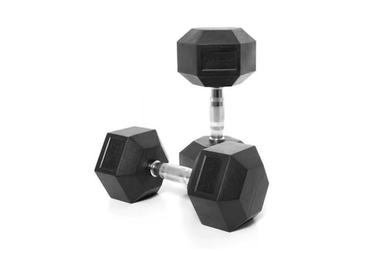 Гантель неразборная гексагональная 22,5 кг VictoryFit VF-H225 