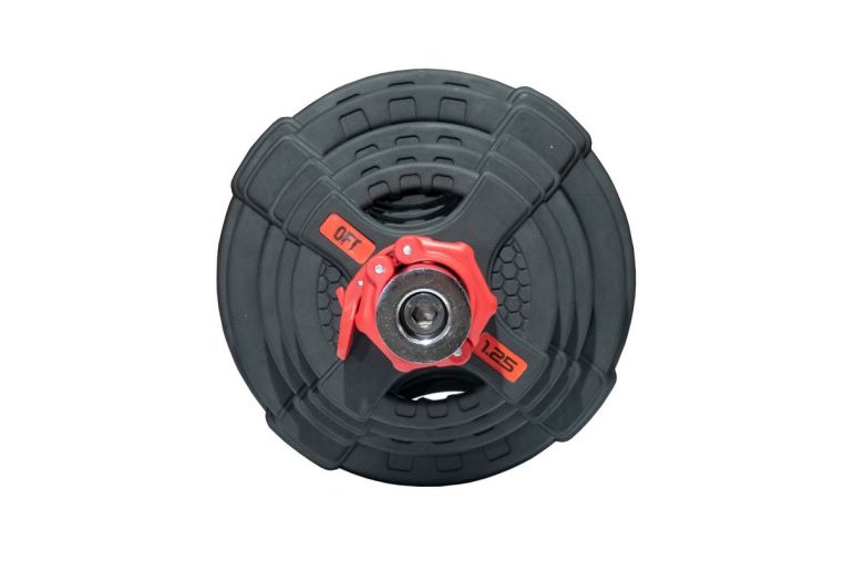 Штанга 83 кг Original Fit.Tools диски 50 мм с двумя хватами, гриф 180 см фото 8