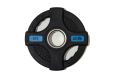 Штанга олимпийская 180 кг Original Fit.Tools диски с двумя хватами, хромированный гриф фото 3