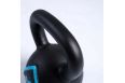 Чугунная гиря 6 кг Live Pro Solid Cast Iron Kettlebell LP8041-06 черный\синий фото 1