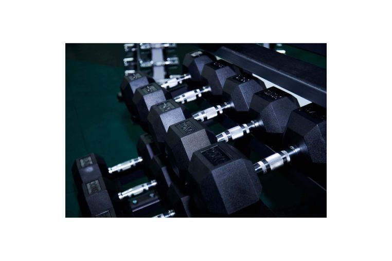 Гантель гексагональная обрезиненная Profi-Fit 15 кг фото 1