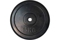 Диск обрезиненный Profi-Fit черный Classic D26 15кг