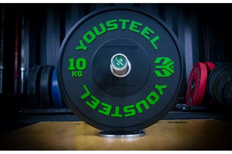 Диск 10кг YouSteel Traning PRO чёрный 