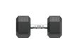 Гантель гексагональная 30 кг обрезиненная UnixFit DBHEX30 фото 7