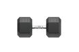 Гантель гексагональная 45 кг обрезиненная UnixFit DBHEX45 фото 5