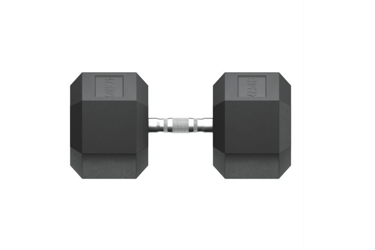 Гантель гексагональная обрезиненная 47,5 кг UnixFit DBHEX47_5 фото 5
