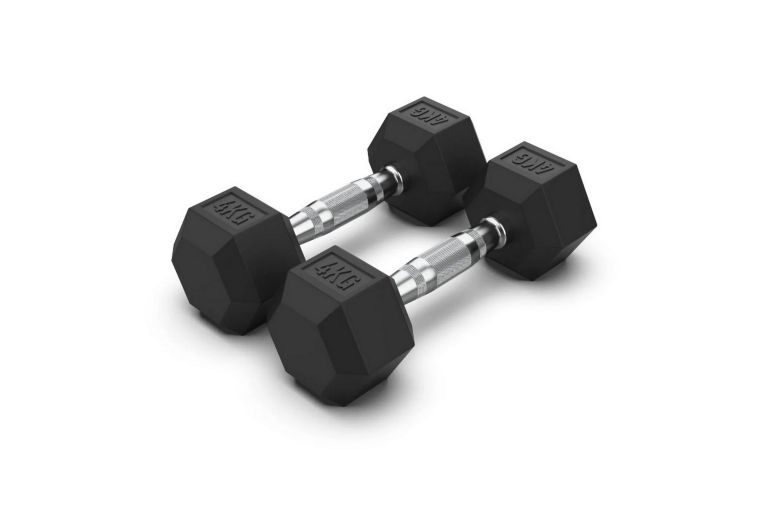 Гантель неразборная гексагональная 4кг VictoryFit VF-H040 
