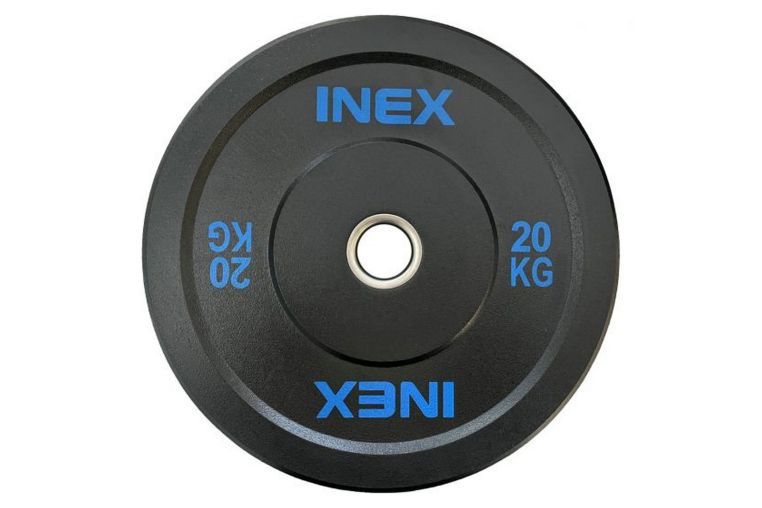 Бампированный диск 20кг Inex Hi-Temp TF-P4001-20 черный-синий 