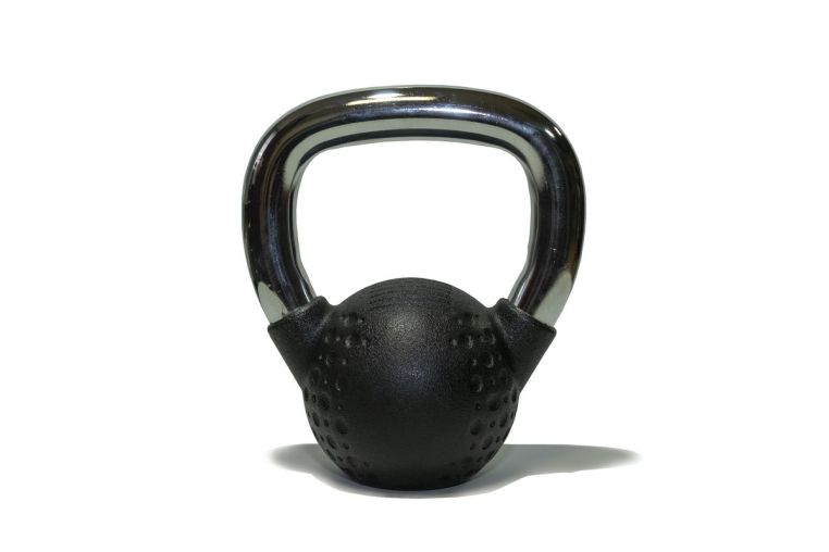Гиря с хромированной ручкой, полиуретановая 4 кг Original Fit.Tools FT-KB-CPU-4 фото 2