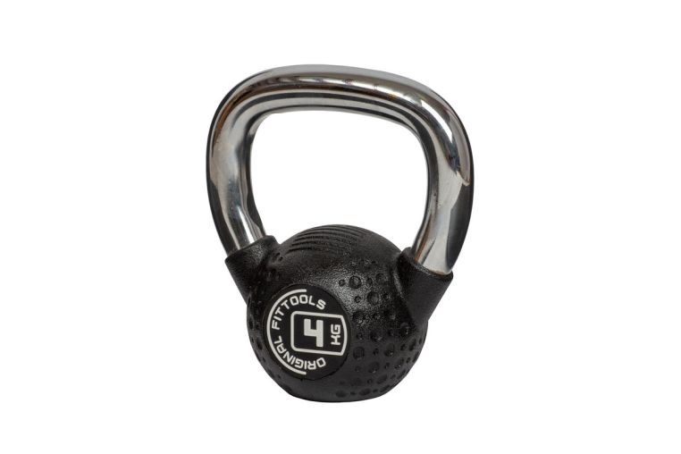 Гиря с хромированной ручкой, полиуретановая 4 кг Original Fit.Tools FT-KB-CPU-4 фото 8