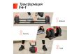 Штанга регулируемая многофункциональная 3 в 1 (24кг) UnixFit BBREG3IN124 фото 3