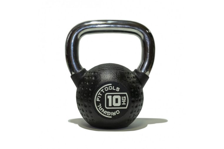 Набор полиуретановых гирь Original Fit.Tools 10 штук от 4 до 32 кг FT-KB-CPU-SET фото 1