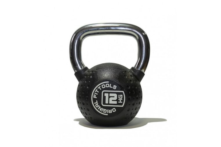 Набор полиуретановых гирь Original Fit.Tools 10 штук от 4 до 32 кг FT-KB-CPU-SET фото 4