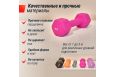 Гантель неопреновая 3кг UnixFit DBNEO3PK Pink фото 1