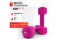 Гантель неопреновая 3кг UnixFit DBNEO3PK Pink фото 2