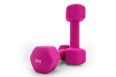 Гантель неопреновая 3кг UnixFit DBNEO3PK Pink фото 6