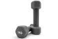 Гантель неопреновая 1кг UnixFit DBNEO1GY Grey фото 1