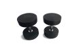 Гантель круглая обрезиненная 20кг UnixFit PRO DBRND20PBK фото 1