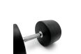 Гантель круглая обрезиненная 45кг UnixFit PRO DBRND45PBK фото 3