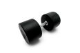 Гантель круглая обрезиненная 47,5кг UnixFit PRO DBRND47_5PBK фото 2