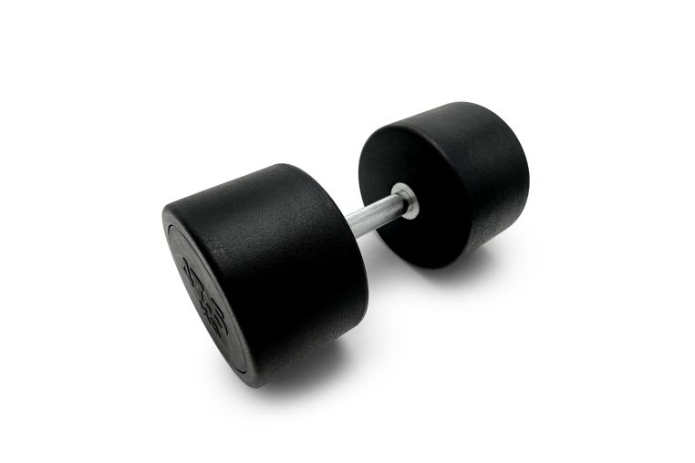 Гантель круглая обрезиненная 47,5кг UnixFit PRO DBRND47_5PBK фото 2