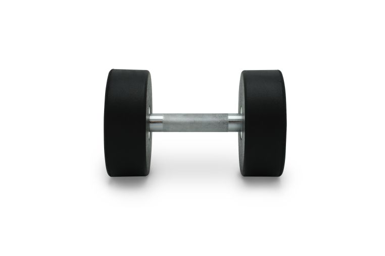 Гантель круглая обрезиненная 15кг UnixFit PRO DBRND15PBK фото 1