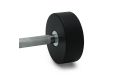 Гантель круглая обрезиненная 15кг UnixFit PRO DBRND15PBK фото 2
