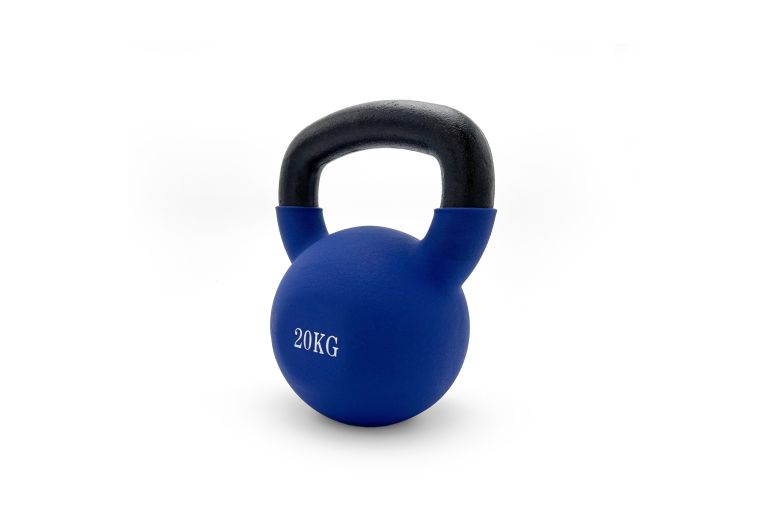 Гиря виниловая 20 кг UnixFit KBVIN20BL Blue фото 7