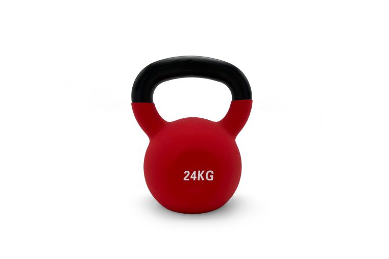 Гиря виниловая 24 кг UnixFit KBVIN24RD Red фото 1