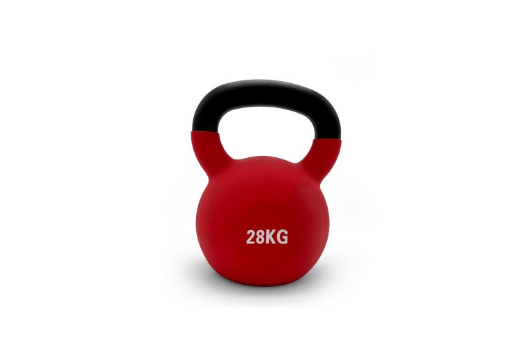 Гиря виниловая 28 кг UnixFit KBVIN28RD Red фото 1