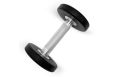Гантель круглая обрезиненная 2,5кг UnixFit PRO DBRND2_5PBK фото 2