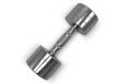 Гантель круглая хромированная 9кг UnixFit PRO DBRND9PCE фото 2