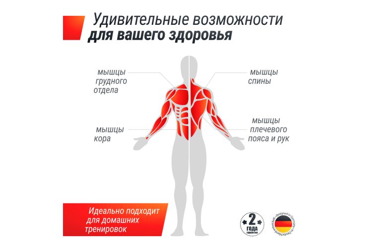Турник распорный телескопический 60-90см UnixFit BSPU6090 фото 5