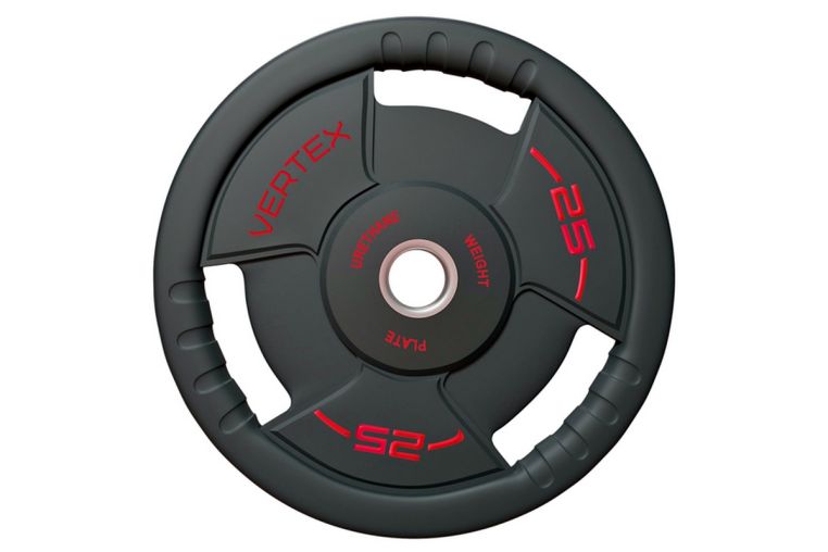 Диск полиуретановый d51мм, 25кг Vertex 91035A-25ВC чёрно-красный 