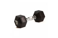 Гантель обрезиненная гексагональная 7 кг Iron King CR63