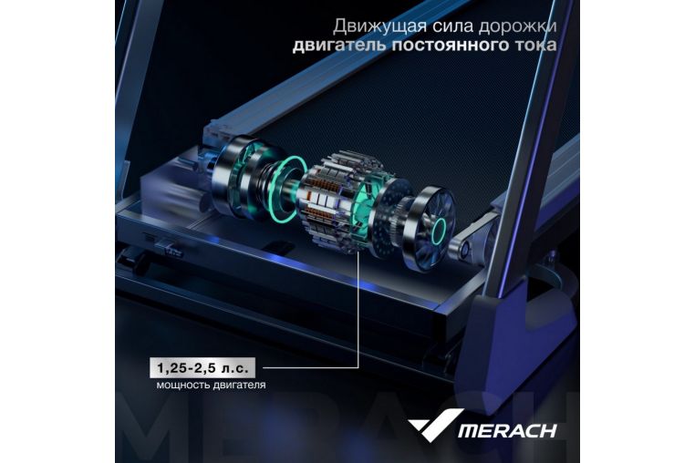 Беговая дорожка домашняя MERACH X1C10 фото 9