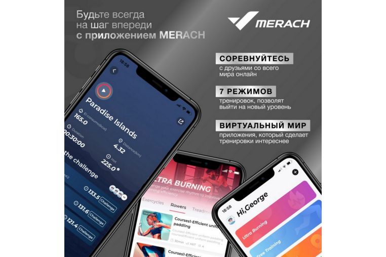 Эллиптический тренажер домашний MERACH K60 фото 2