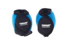 Отягощение для рук и ног FOREMAN Wrist&Ankle Weights 0,5 кг, 2 штуки, голубой