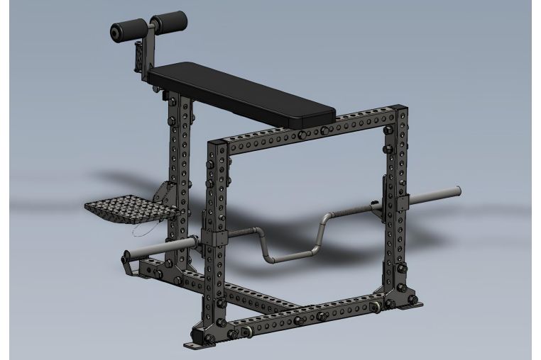 Гриф ROW BAR YouSteel фото 1