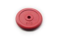 Диск обрезиненный 5кг Johns 71019-5С-26 красный