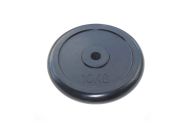 Диск обрезиненный 10кг Johns 71019-10B-26 чёрный