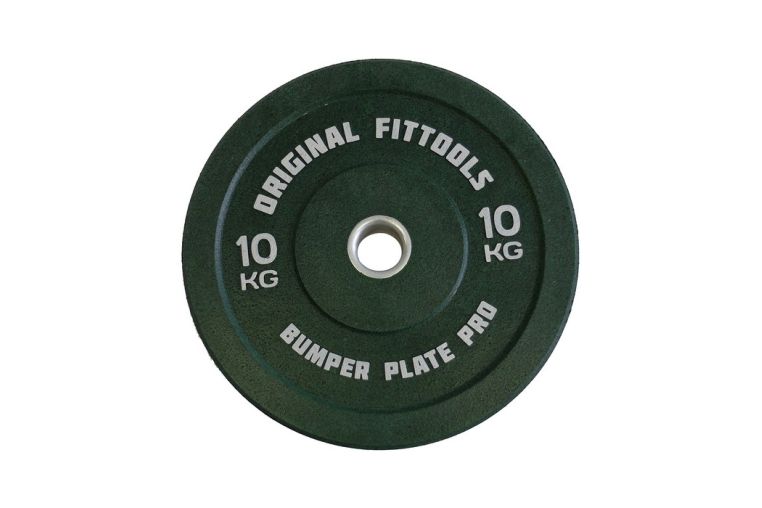 Диск бамперный Original Fit.Tools 10 кг (зеленый) FT-BPG-10 