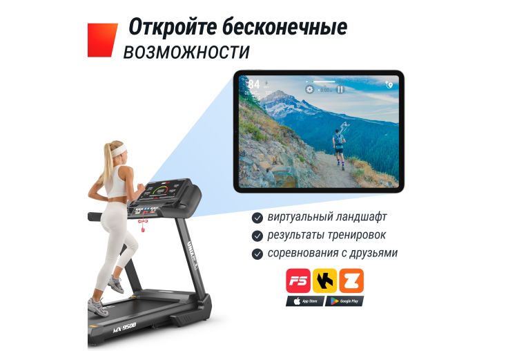 Беговая дорожка UnixFit MX-950B фото 12